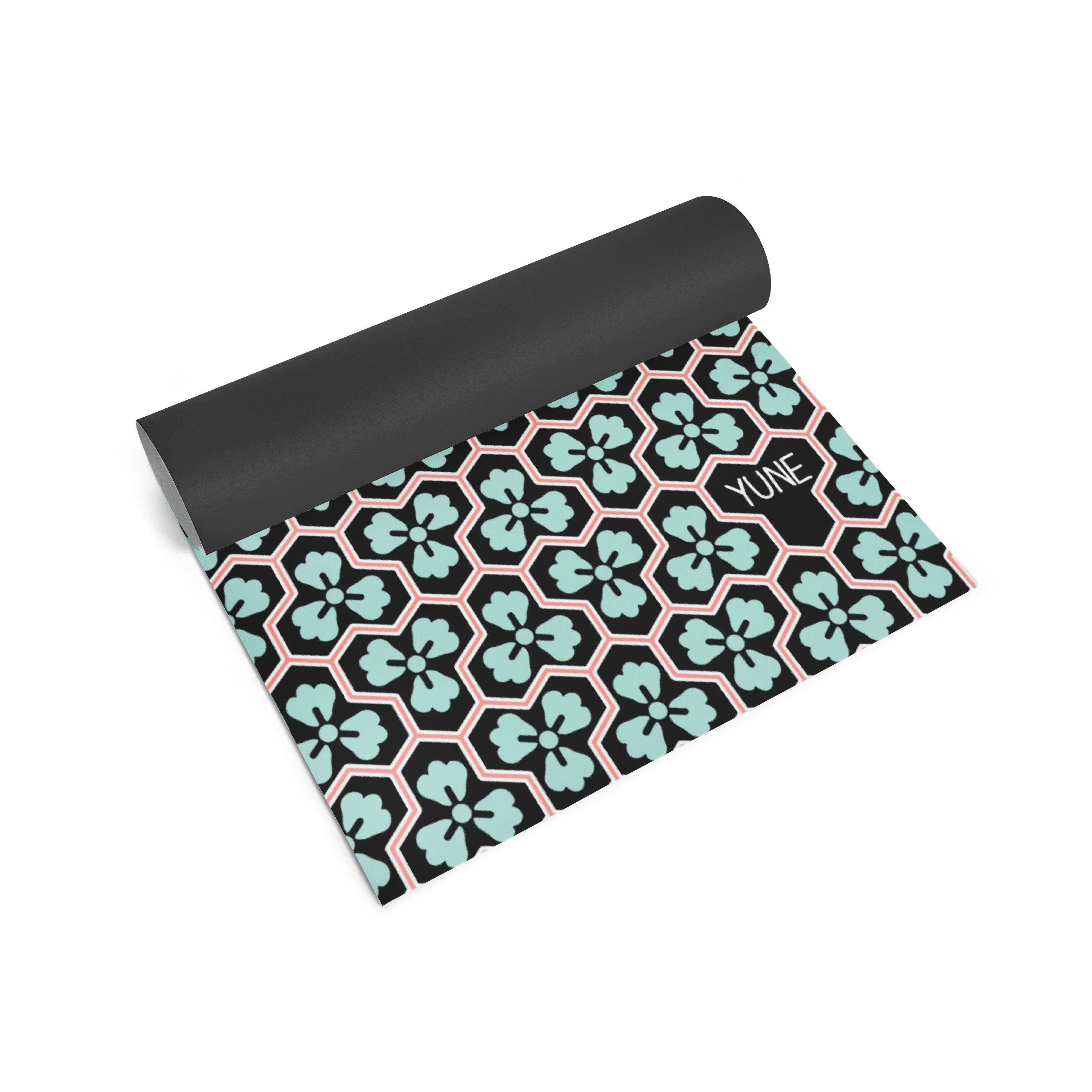 Crow Yoga Mat – 6mm Black Non-Slip, Eco-Friendly | Yune Yoga