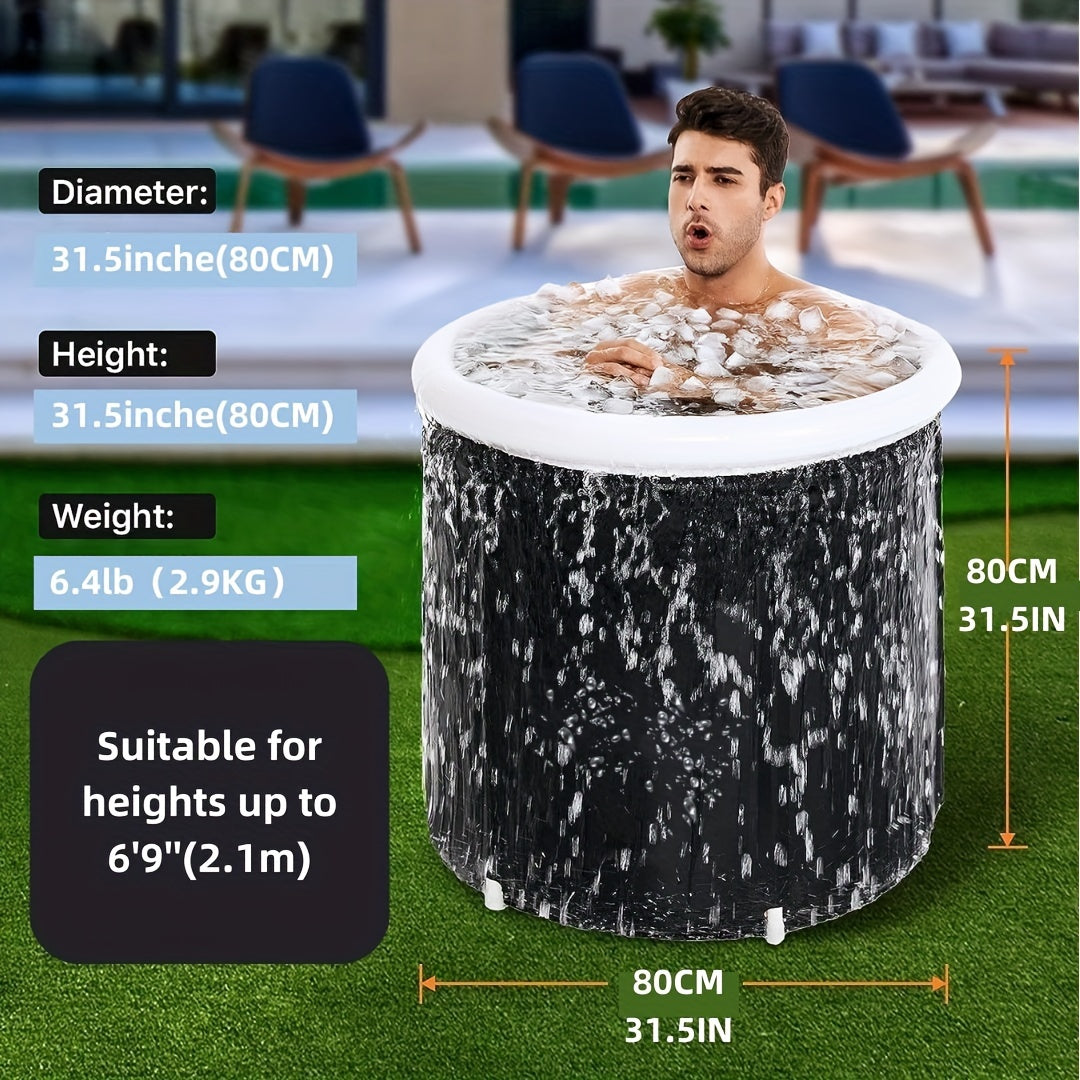 Freestanding Portable Ice Bath Tub – Cold Water Therapy & Recovery