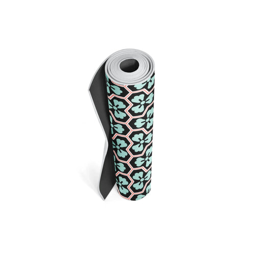 Crow Yoga Mat – 6mm Black Non-Slip, Eco-Friendly | Yune Yoga